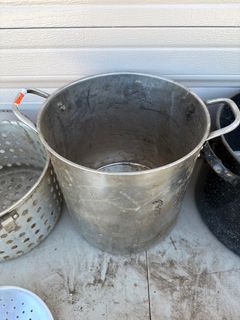Outdoor Seafood Boil Stockpot Set with Strainer Basket and Skimmers - Image 3