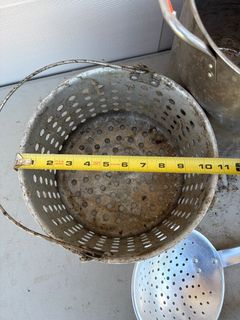 Outdoor Seafood Boil Stockpot Set with Strainer Basket and Skimmers - Image 7
