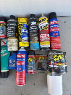 Automotive and DIY Chemical Lot Featuring Flex Seal and Loctite - Image 3