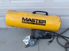 Master Portable Propane Forced Air Torpedo Space Heater MH-125V-GFA-A - Image 1