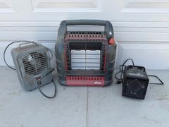 Mr. Heater Big Buddy Propane and Electric Space Heaters Trio - Image 1