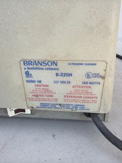 Kent-Moore J 29653-A Ultrasonic Cleaner Branson B-220H Heated Tank - Image 4