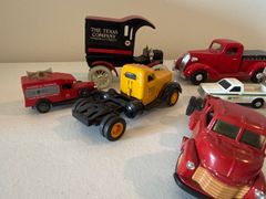 Diecast Advertising Trucks Including Texaco Standard Oil John Deere Lot - Image 4