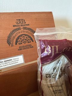 Wooden Pipe Humidor Stand, Smoking Pipes, and Cigar Accessories Lot - Image 7