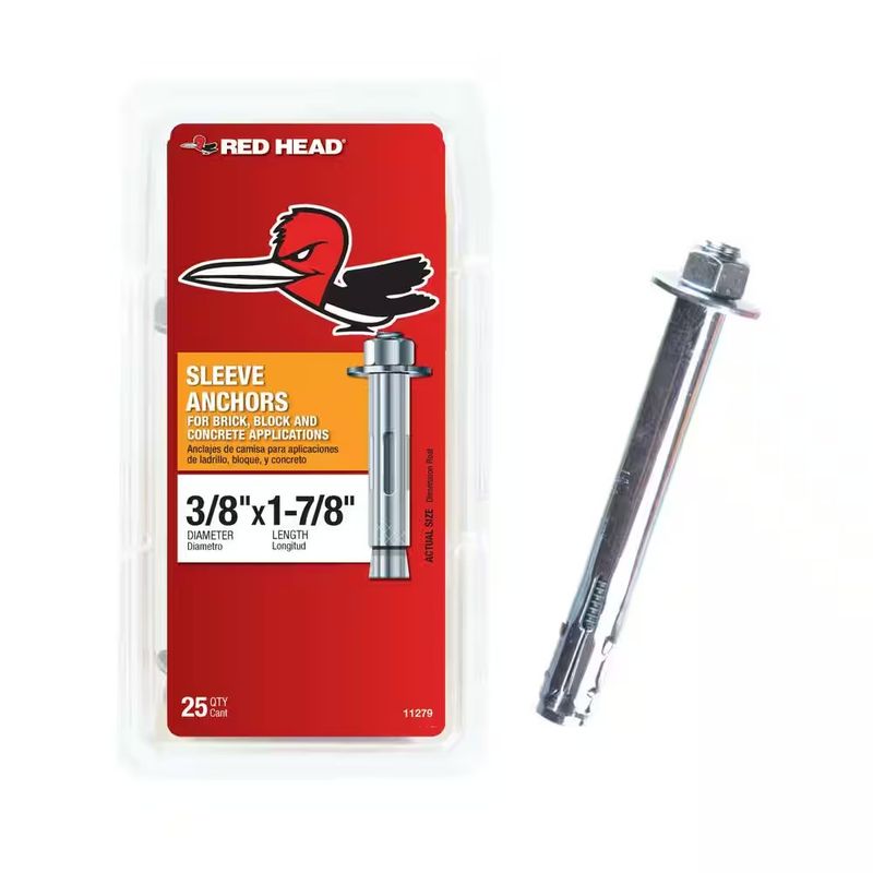 3/8 in. x 1-7/8 in. Hex Sleeve Anchor - Image 1