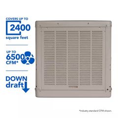 6500 CFM Down-Draft Roof Evaporative Cooler - Image 3