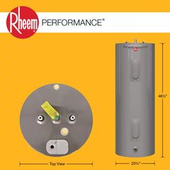 40 Gal. Medium 4500W Double Element Electric Water Heater - Image 2