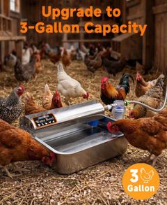Stainless Poultry Waterer - Image 2