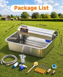 Stainless Poultry Waterer - Image 4