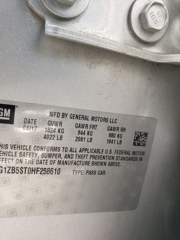 2017 CHEVROLET Malibu photo 10 of 11