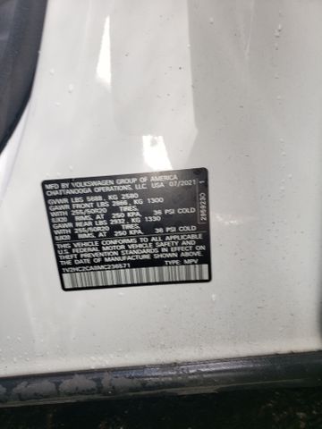2021 VOLKSWAGEN Atlas Cross Sport photo 8 of 8
