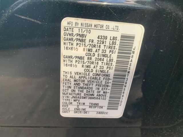 2011 NISSAN Rogue photo 3 of 8