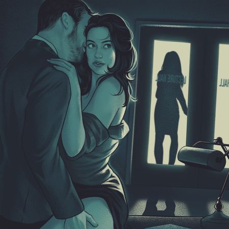 Cover artwork for the story