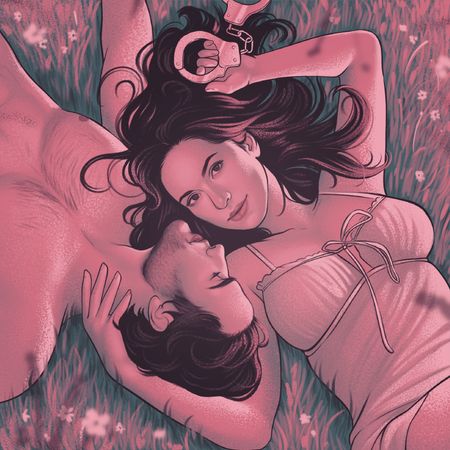 Cover artwork for the story