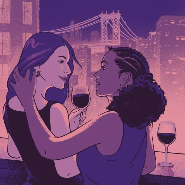 Cover artwork for the story