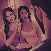 Cover artwork for the story