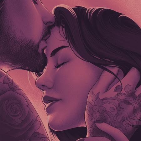 Cover artwork for the story