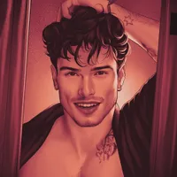 Cover artwork for the story