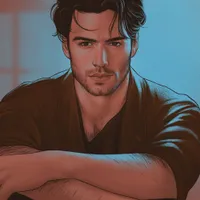 Cover artwork for the story