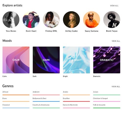 Blog section screenshot highlighting when licensing beats revenue sharing for YouTube monetization.