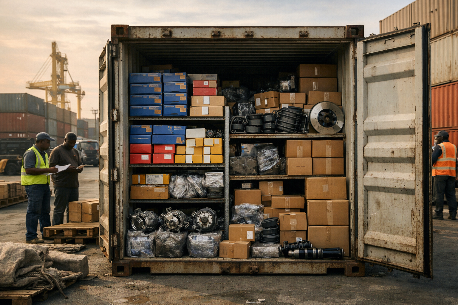 Automotive spare parts import — Nigeria