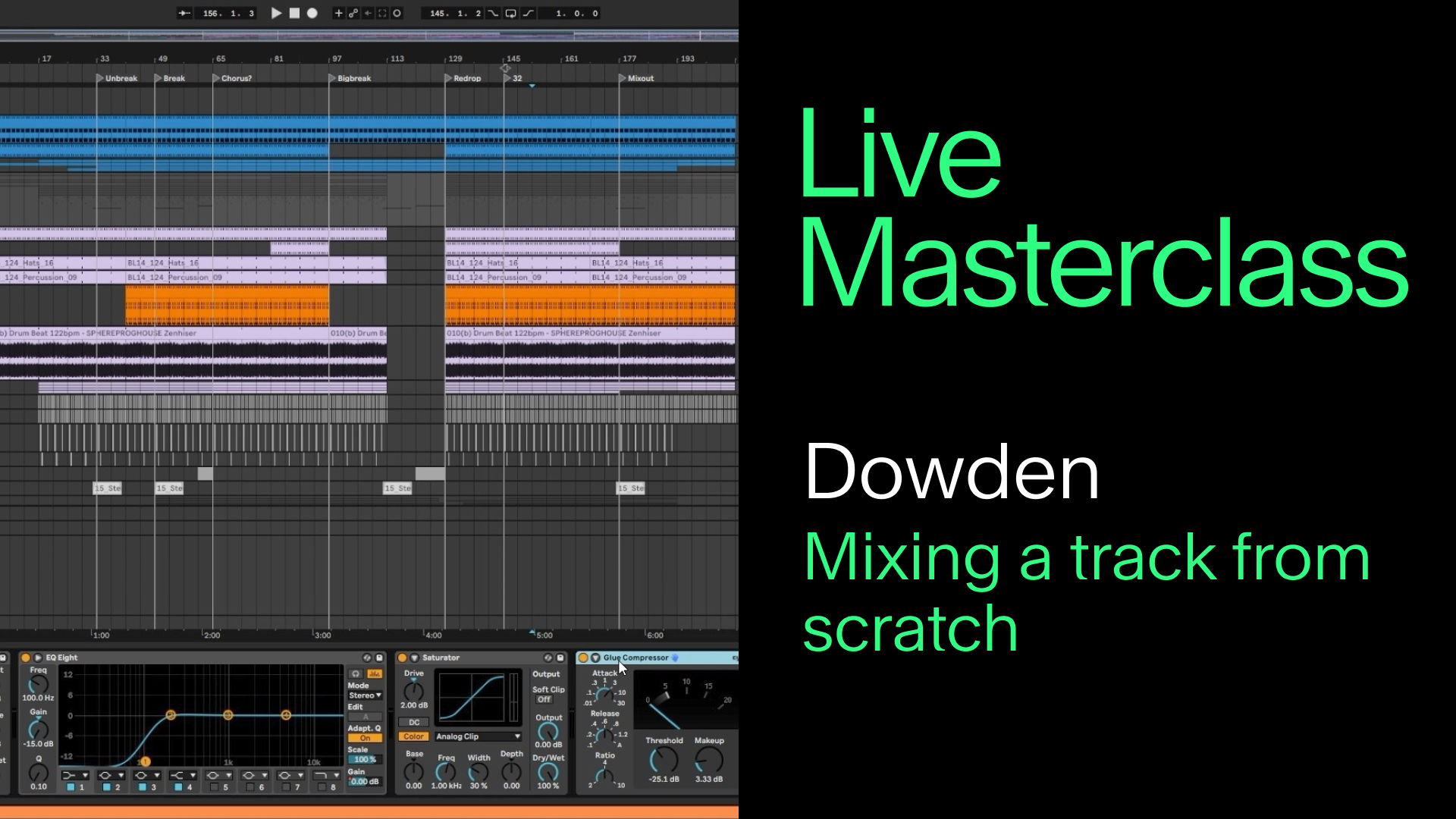 Dowden - Mixing a track from scratch