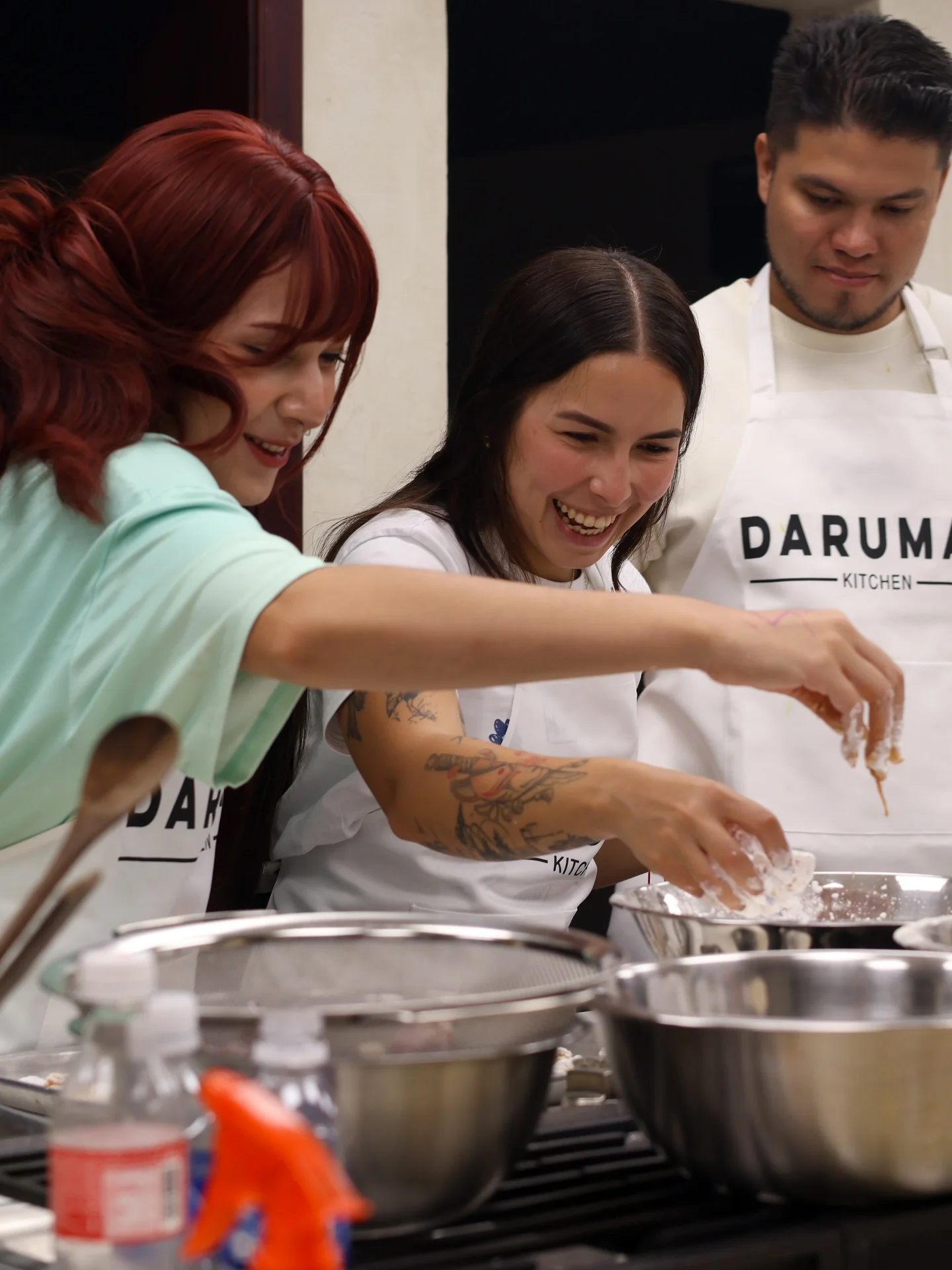 Clase de cocina en Daruma's Kitchen, Caracas