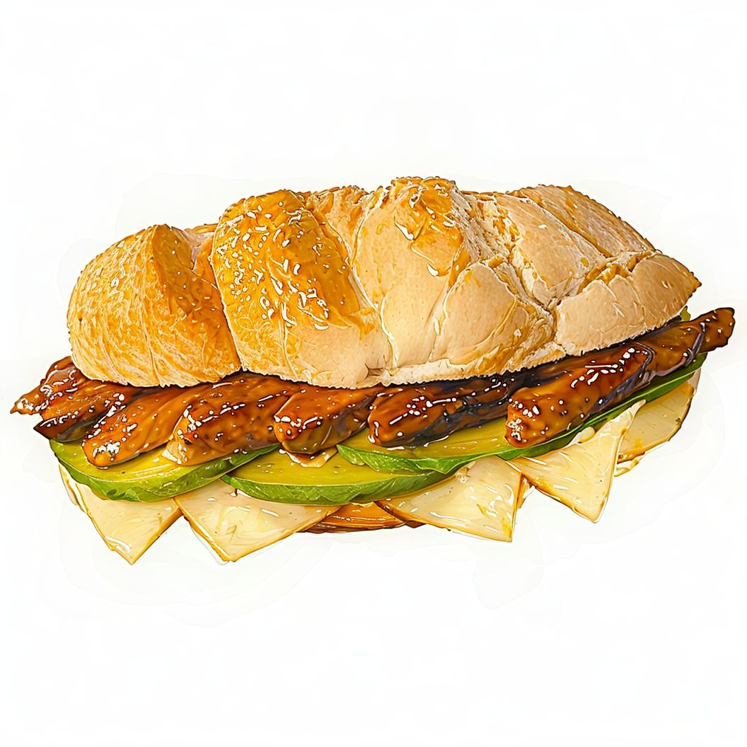 Sándwich de Pollo Bbq