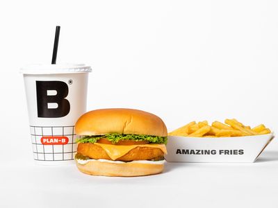 Combo Chicken Burger Deluxe