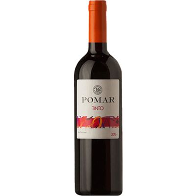 Botella de vino tinto