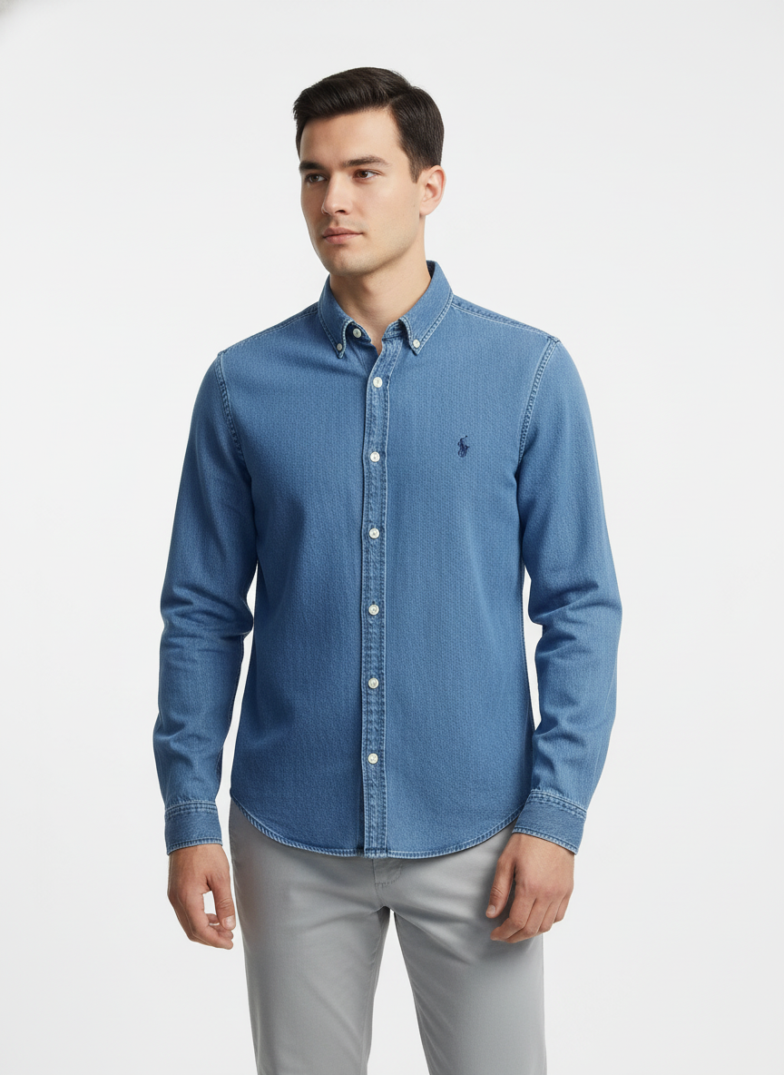 Рубашка мужская POLO