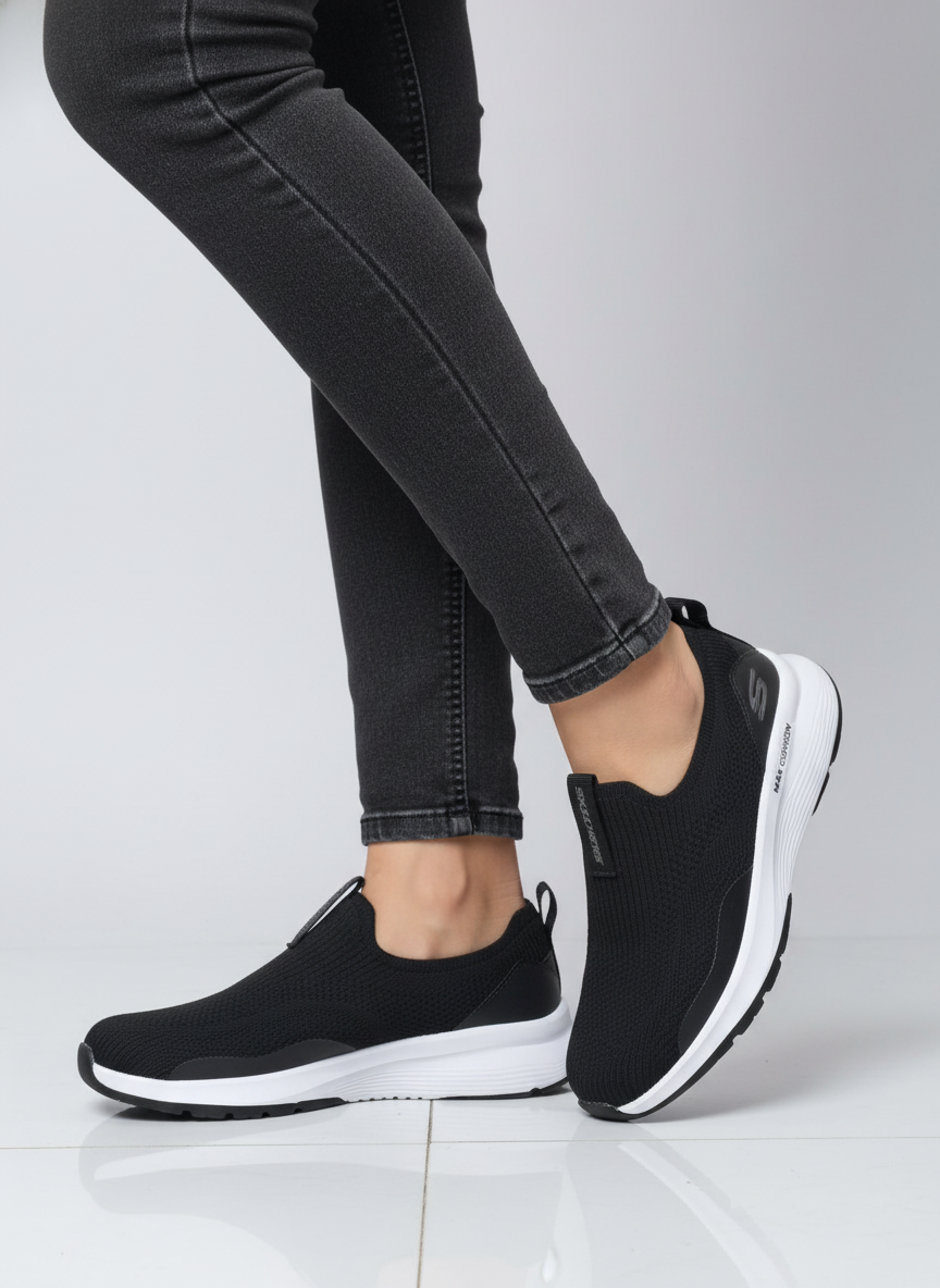 SKECHERS женский черн