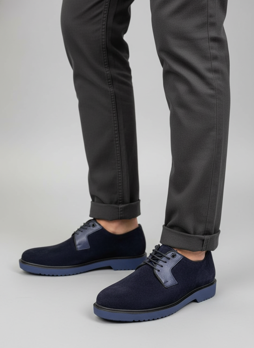 Обувь мужская CANALI темн син