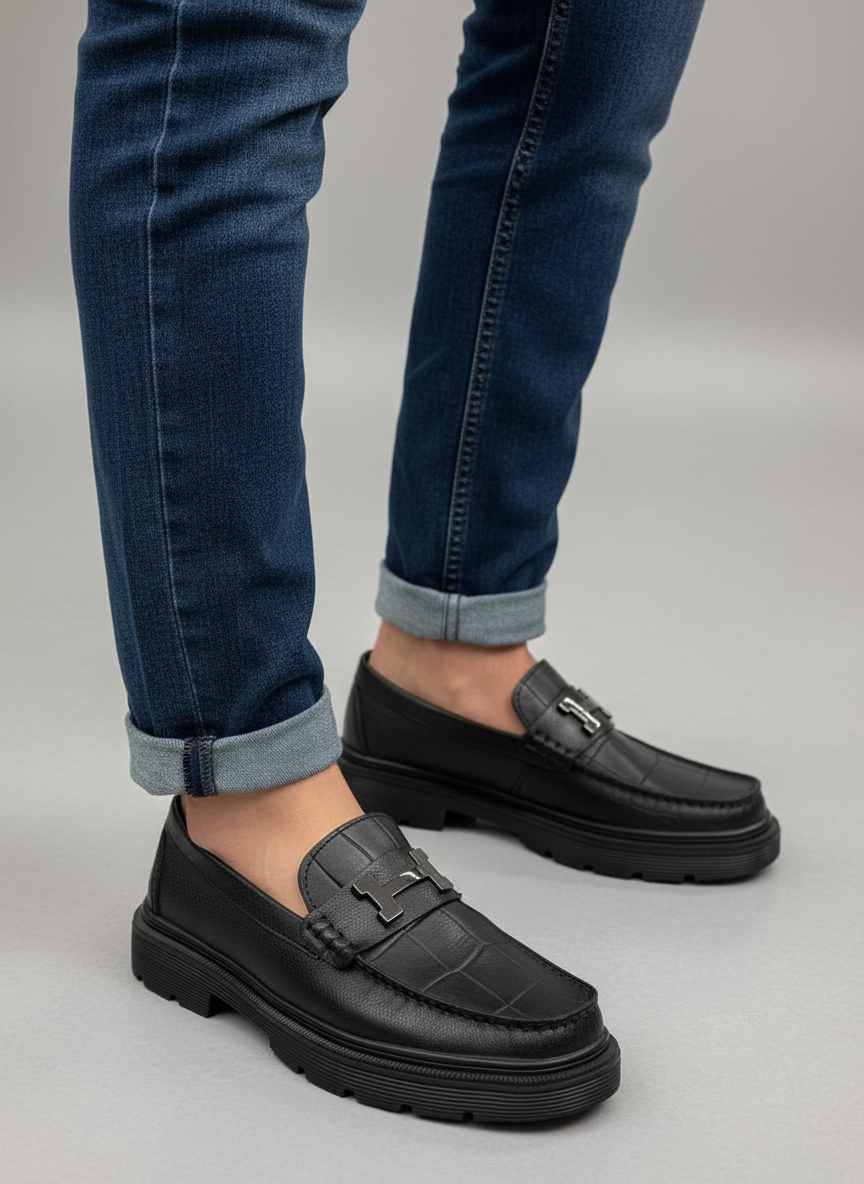 мужской обув MEDALION чёрный