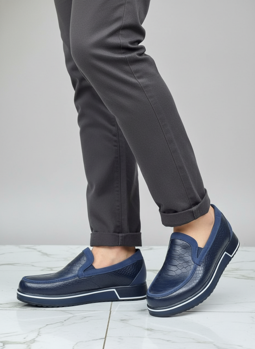 мужской обув atelier di falco син