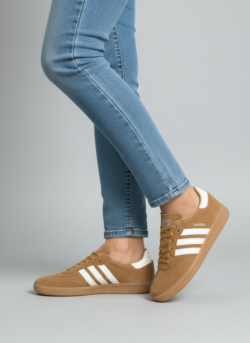 Кроссовки женские ADIDAS коричн