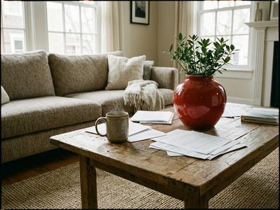 Photo before AI object removal