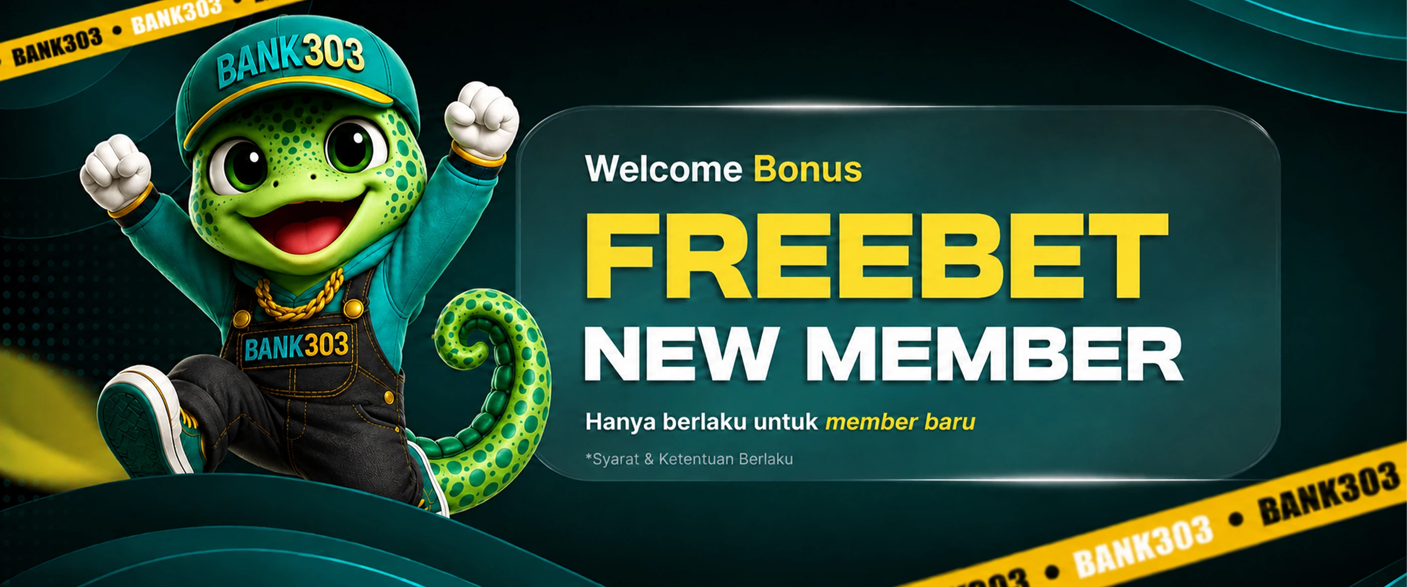 BONUS FREEBET NEW MEMBER BANK303