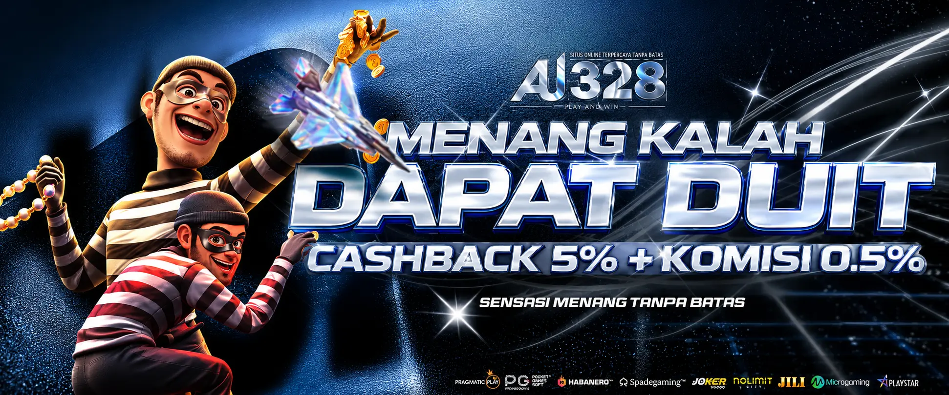 Bonus Rollingan 0.5% Dan Cashback 5%