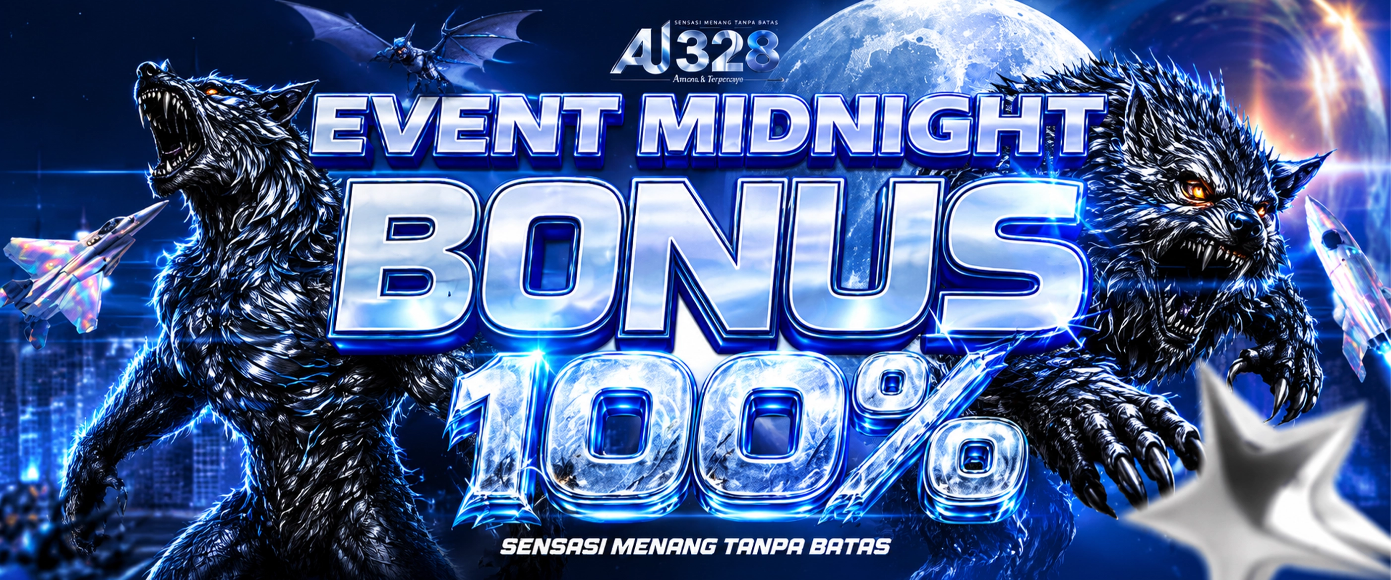 EVENT MIDNIGHT AU328 BONUS 100%