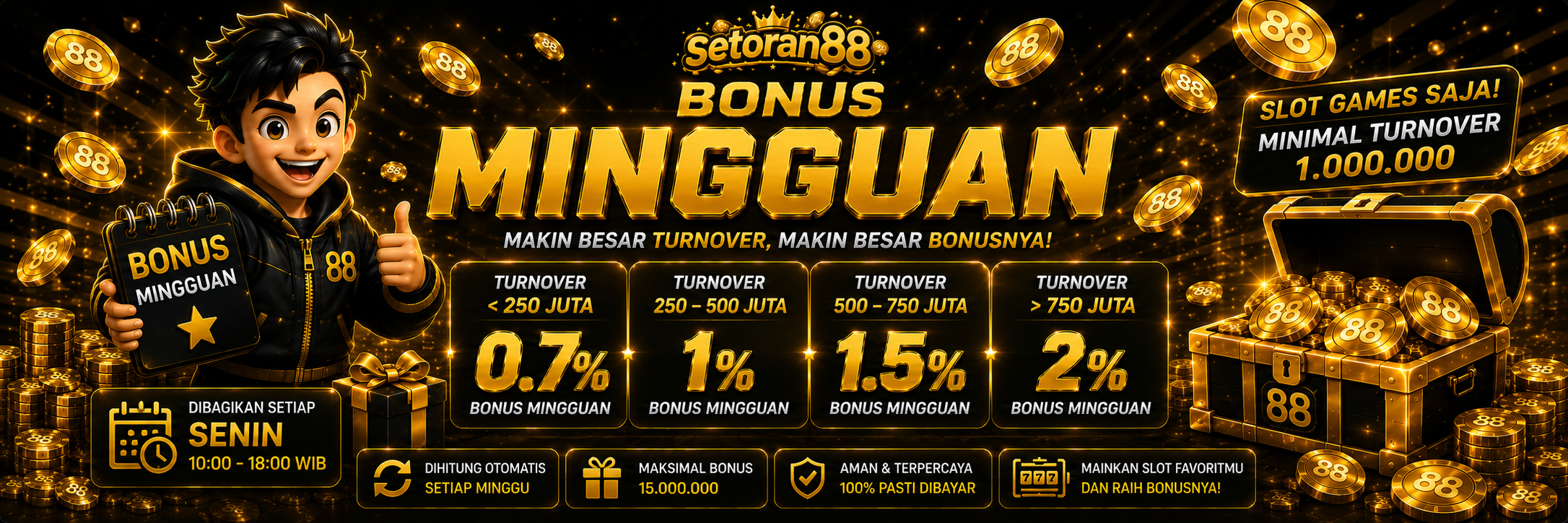 BONUS MINGGUAN