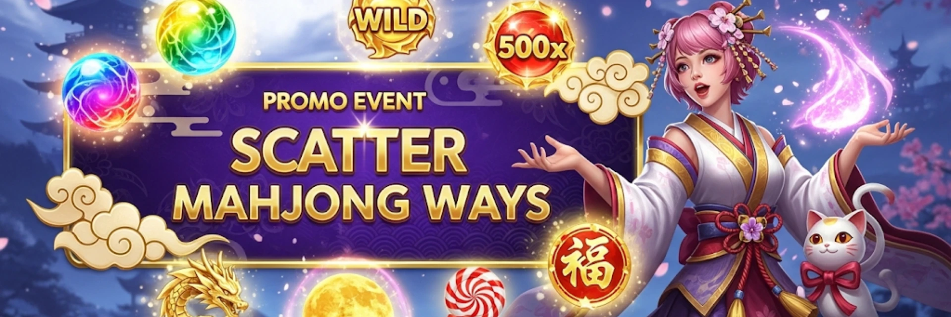 EVENT SCATTER MAHJONG WAYS SUPPORTED BY PGSOFT