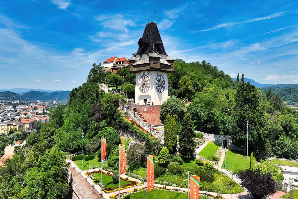 Sights & Landmarks In Graz 6 Schlossberg Park - (Graz, Austria Travel Guide)