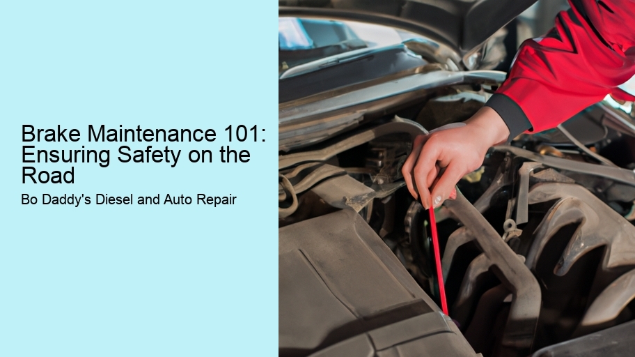 Brake Maintenance 101: Ensuring Safety on the Road  