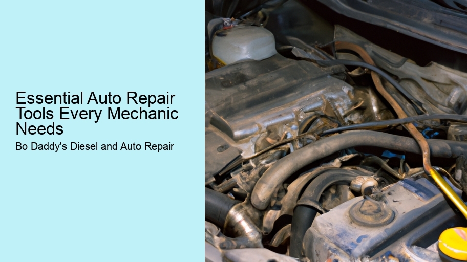 Essential Auto Repair Tools Every Mechanic Needs  