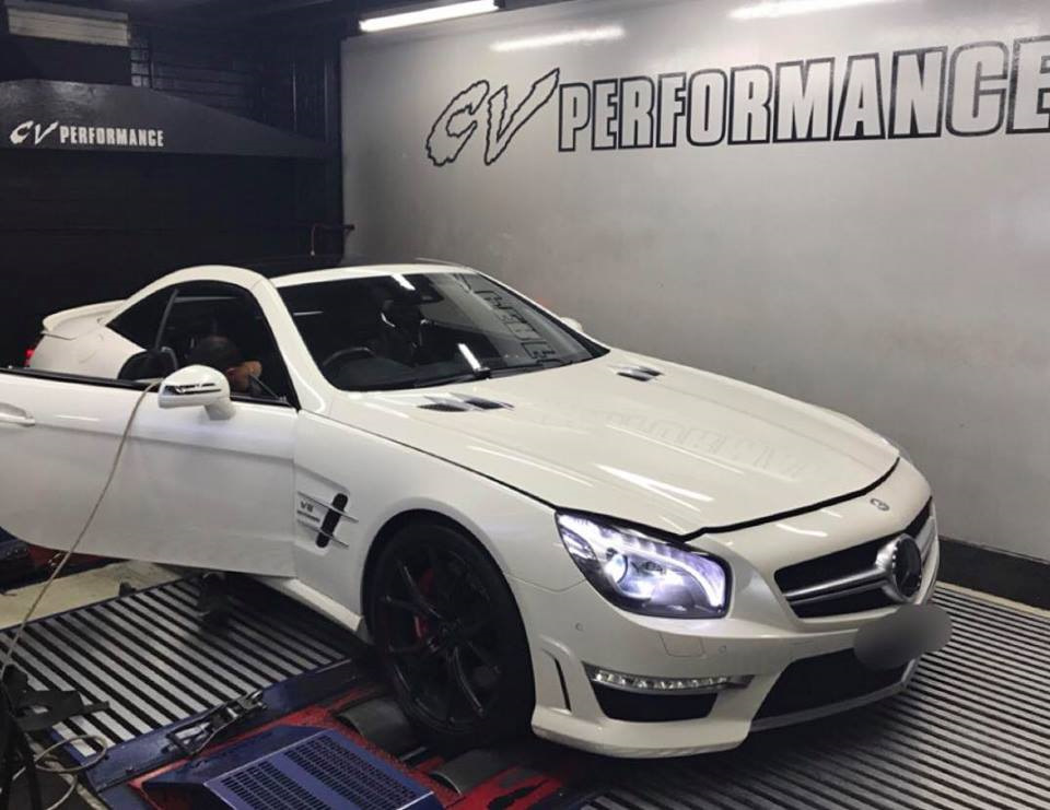Mercedes SL 63 AMG 5.5T — Etuners Stage 2 98ron