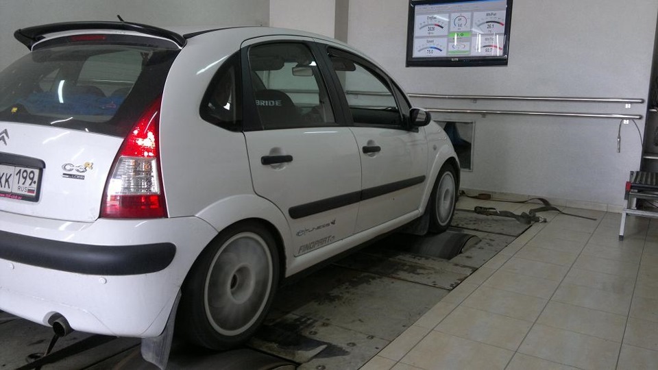 Citroen C3 Fantomaskin — upgrade from 109hp 1.6 naturally aspirated engine to 155hp