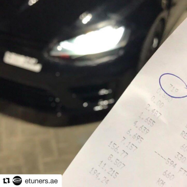 Golf R MK7 Etuners Stage 2 new world record on 1/4 mile 11.214s!