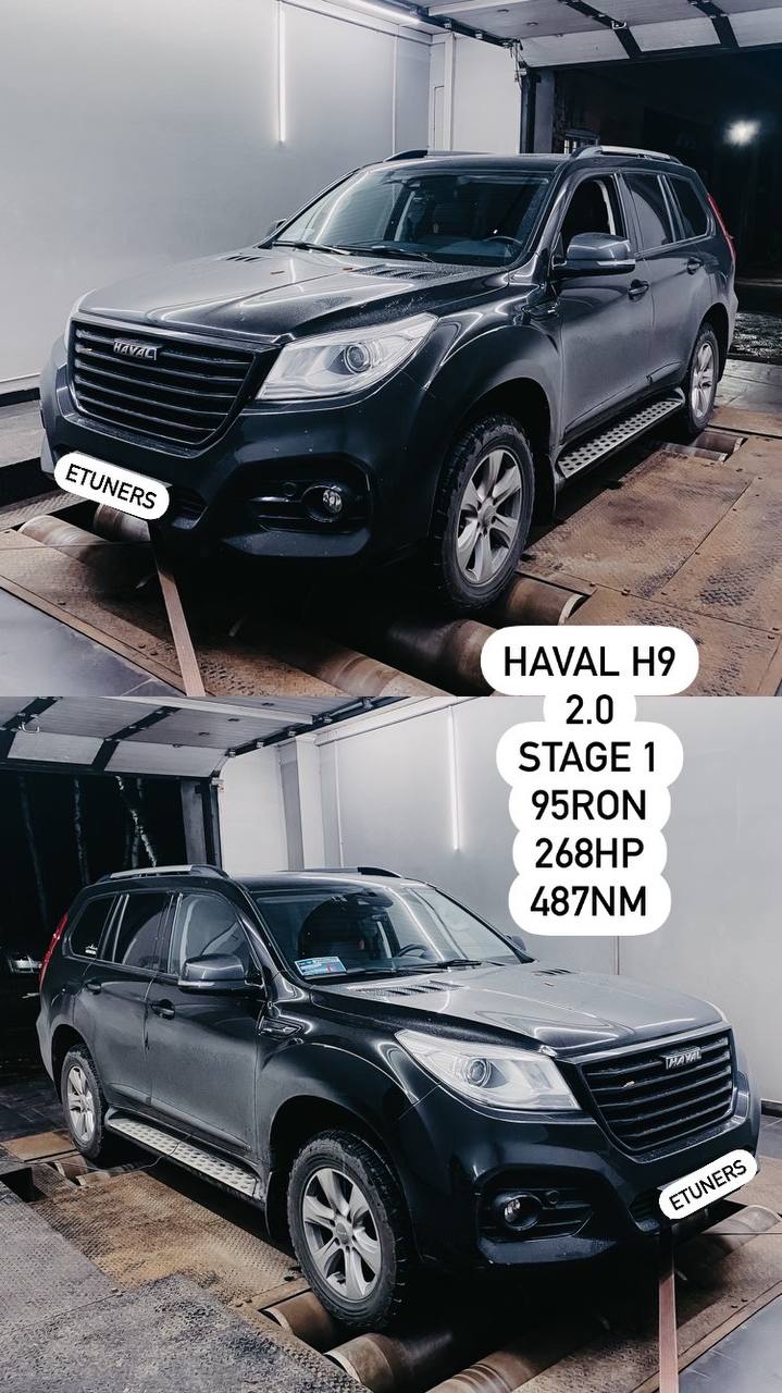 HAVAL H9 Stage 1: Increase in power and torque