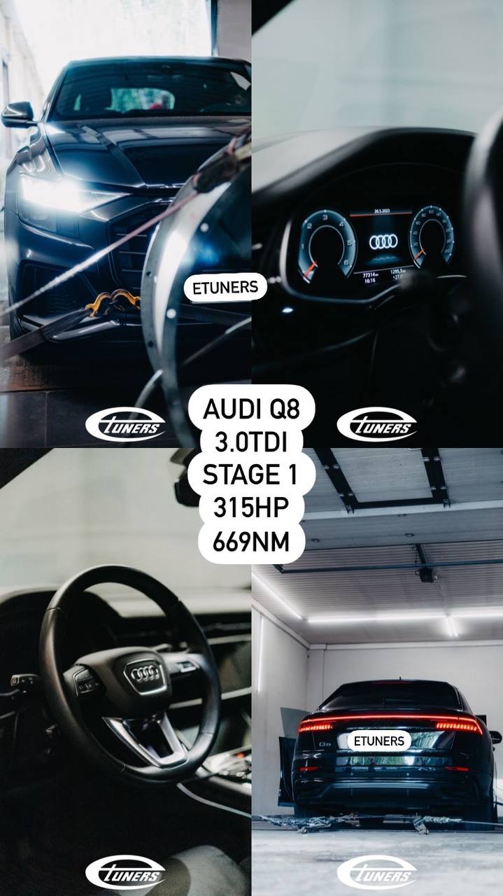 Audi Q8 Stage 1: Increase in power and torque!